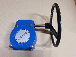 China single stage worm-gear actuator speed reducer for pneumatic butterfly valve gearbox on sale