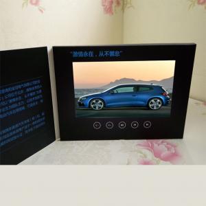 China OEM ODM A4 A5 TFT Lcd Display Card , Video Advertising Cards With USB Port wholesale