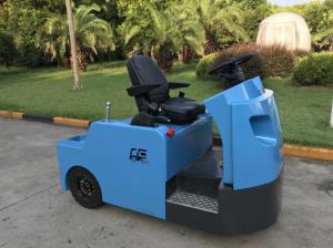 China Blue Electric Tow Tractor , Aircraft Towing Equipment KDS Frequency Conversion wholesale