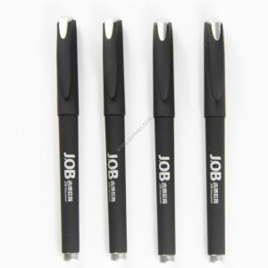 China cap style ball point pen,gift rubber spray gel ink ballpoint pen wholesale