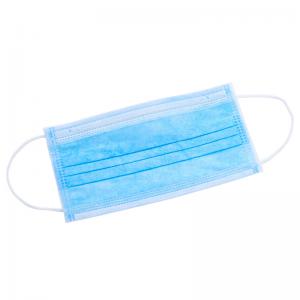 China High Breathability Disposable Medical Mask With Flexible Adjustable Earloops wholesale