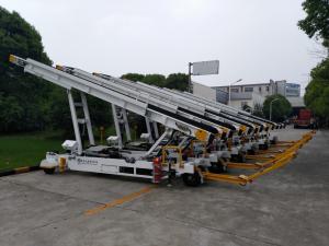 China Towable Baggage Conveyor Belt Loader , 700 - 750 Mm Width , Easy Operation wholesale