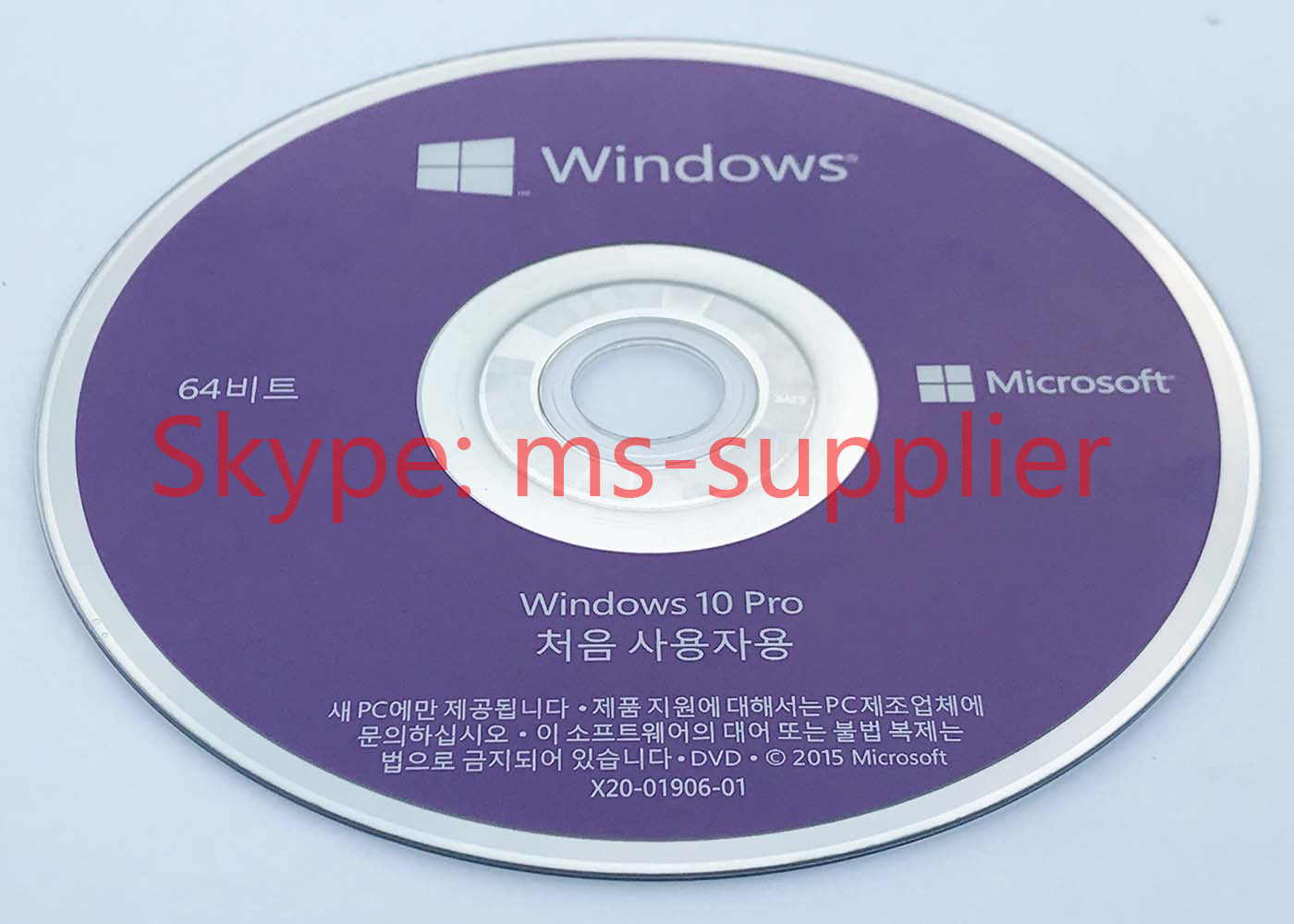 Brand New Windows 10 Professional 64 Bit DVD OEM COA Key Korean Language FQC