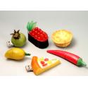 Custom Food Sushi/Vegetable/fruit PVC USB flash Drive 2Gb 4Gb 8Gb Memory Stick for sale
