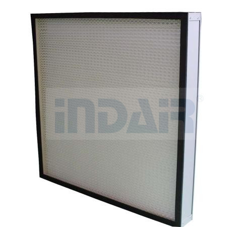 China Mini Pleated Clean Room HEPA Filters , PTFE HEPA Filter 0.3 Micron With CE UL FM wholesale