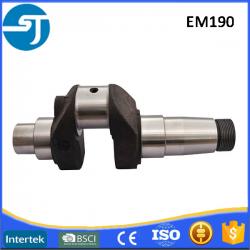 China Sichuan Emei EM185 EM190 steel diesel engine crankshaft forging for sale