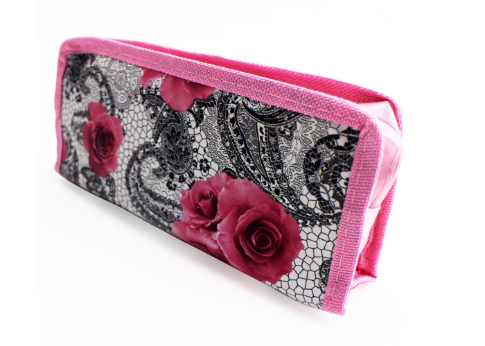 China High Capacity Pencil Pouch Bag Cute Printing Polyester Nylon For Gift Pencil Box wholesale