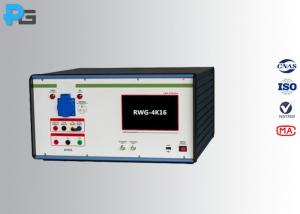 China 100KHz/0.5μs Ring Wave Generator 16A CDN for Simulating Oscillatory Transient LCD Touch Screen wholesale