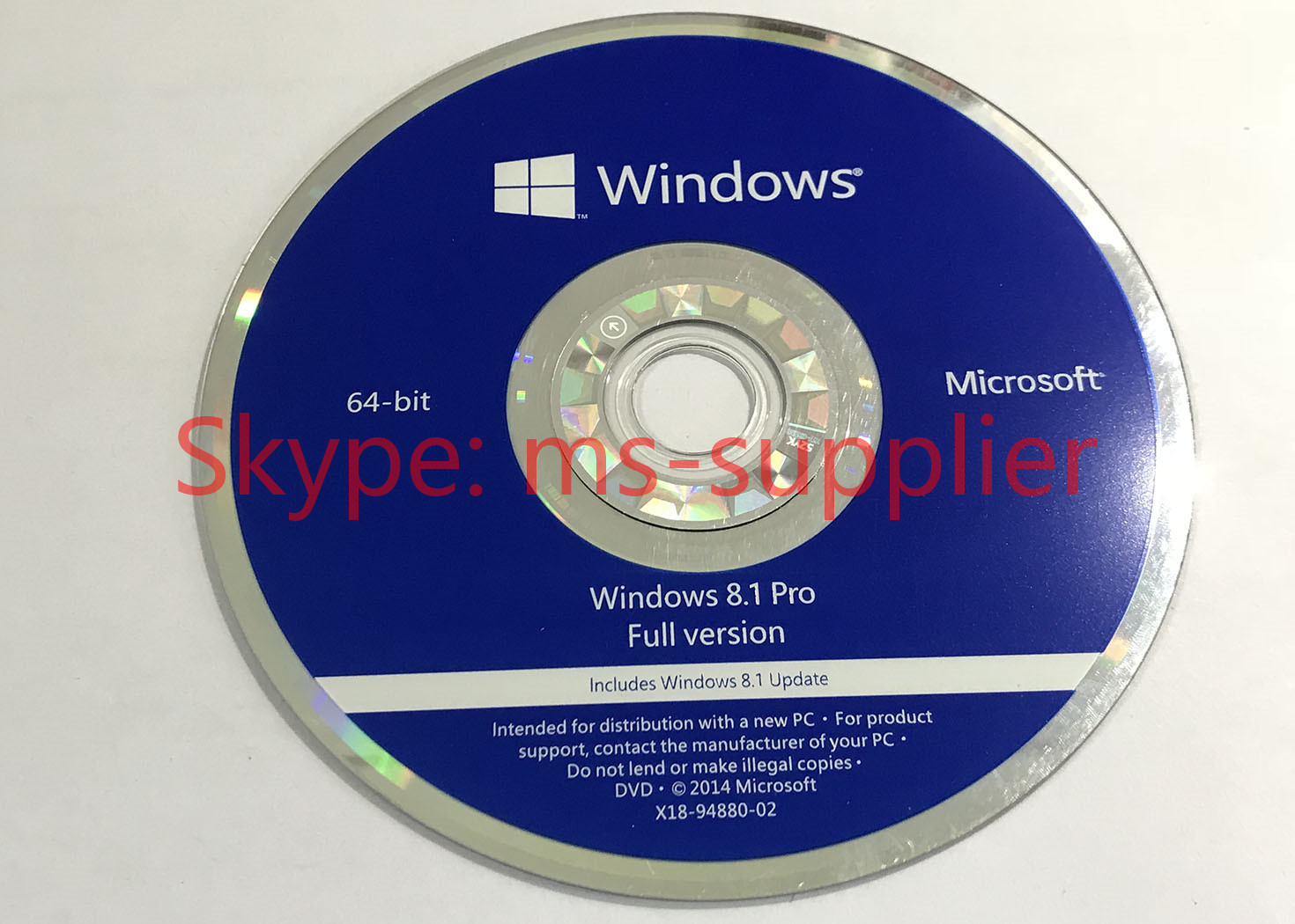 China Computer System Software Windows 8.1 Pro 64 Bit Oem Key Code / Windows 8.1 Retail Version wholesale