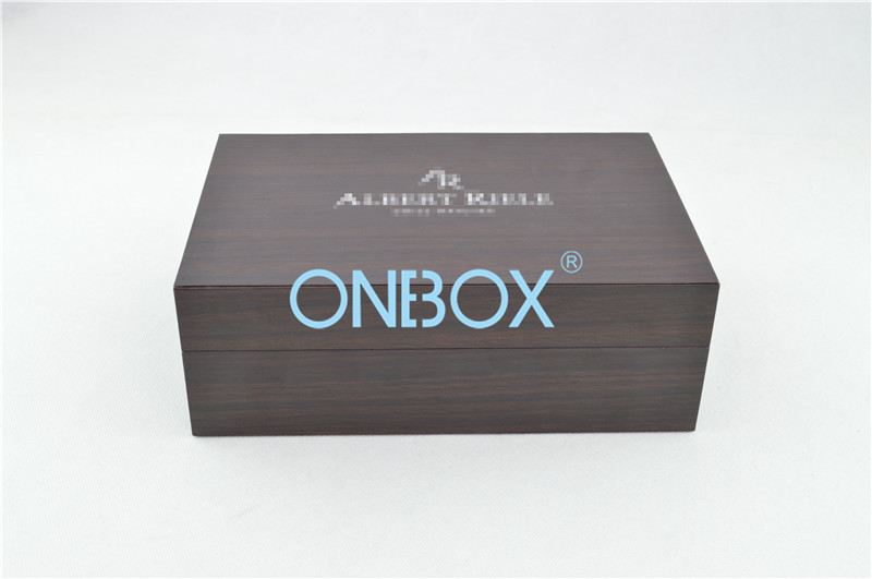 China Luxury MDF Wrist Watch Case With Grained Paper And Gift Set Collection Insert ​​ wholesale