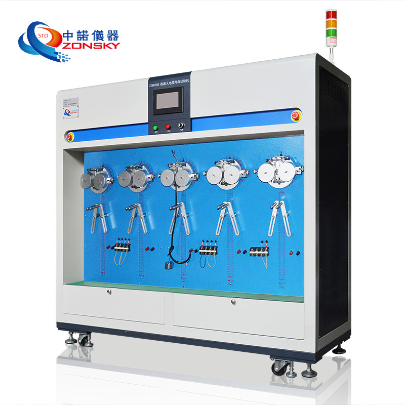 Buy cheap Robot Cable Bend Test Equipment / Stainless Steel Bending Test Apparatus from wholesalers