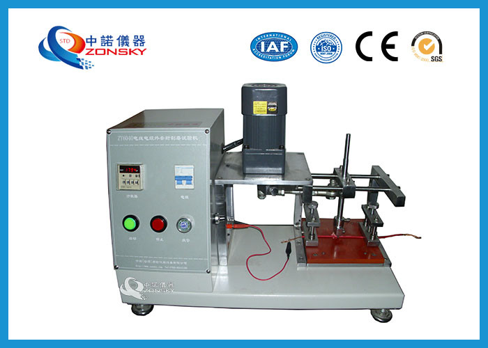 China Stainless Steel Abrasion Testing Equipment , Abrasion Resistance Testing Machine wholesale