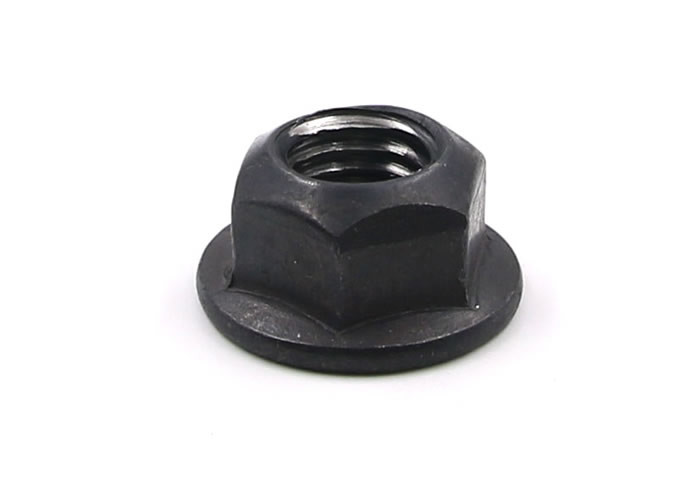 China DIN6926 Grade 10 Black Steel Prevailing Torque Type Hexagon Nuts for Automobiles wholesale