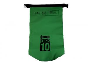 China First Aid Kit Green Small Dry Bag 10 Litre Environment Friendly For Kayaking  wholesale