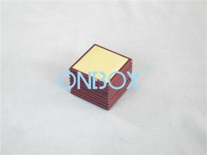 China Personalized Wooden Jewellery Packaging Boxes , Finger Ring Storage Box For Wedding wholesale