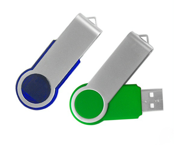 China Plastic / Metal Swivel Usb Flash Drive ,  Black Swivel Usb Include  Waterproof Chips wholesale