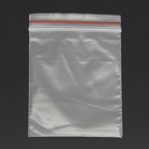 China Self Adhesive Zip Lock Plastic Bags Reusable Food Pouch Clear Colour​ wholesale
