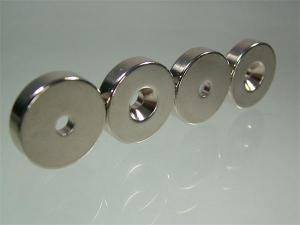 China round magnets with holes wholesale
