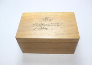 China Pine Wood Handmade Wooden Boxes Nature Color Hinged Lid For Essential Oil wholesale