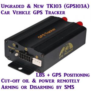 China GPS103A Global Car AVL Vehicle GPS SMS GPRS Tracker W/ Cut-off & Resume Oil & Power by SMS wholesale