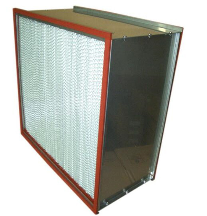 China ISO Standard High Temperature Air Filter , Hepa Filter H13 H14 Efficiency wholesale
