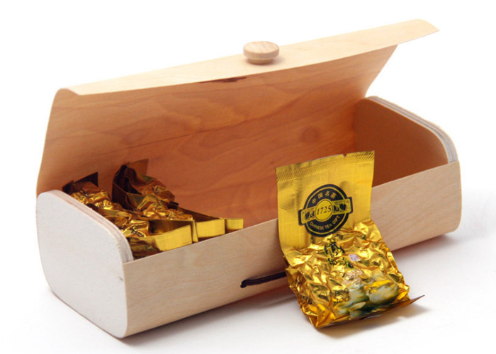 China Handmake Decorative Balsa Wood Box Sliding Top Custom Logo For Gifts wholesale