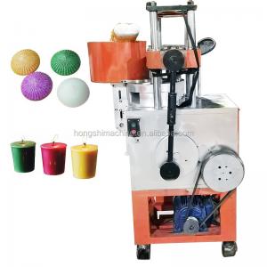 China Full automatic wax pillar candle press  machine tea light candle maker machine price on sale