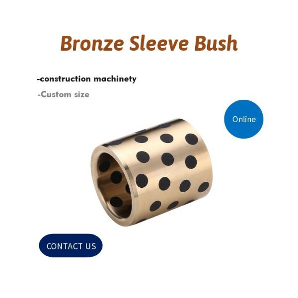 Quality C86300 SAE430B Bronze Sleeve Bushing Plug Graphite for sale