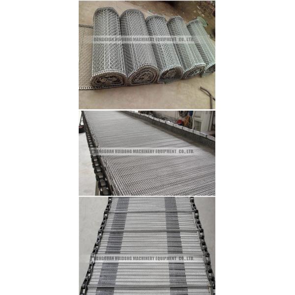 Metal Stainless Steel Conveyor , Wire Mesh Conveyor With Heavy Loading