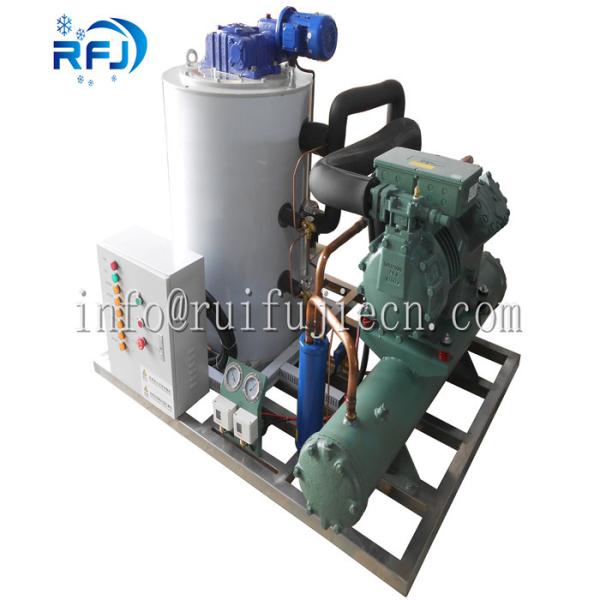 Seawater Scale Ice Block Machine , Countertop Flake Ice Maker CE LVD Certified