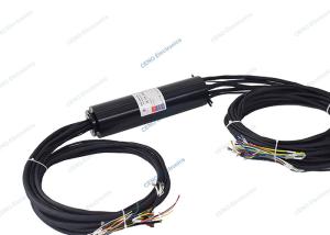 China Encoder Signal Integrated Electrical Slip Ring Assembly With Multi Channels wholesale