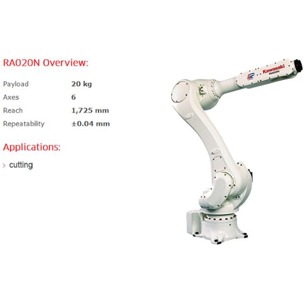 Automatic Robotic Cutting System Station For Steel Dish Ends With Plasma Flame