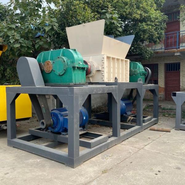 Double Shaft Shredder The Perfect Solution for Wood Crushing and Metal Scrap Shredding