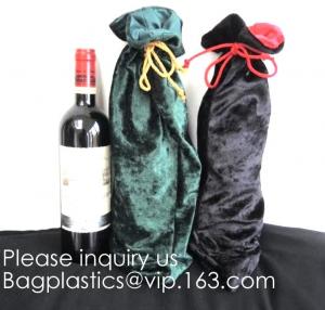 China Velvet Gift Bags, Velvet Drawstring Pouches, Bracelets, Necklaces, Watches, Rings, Jewelry packaging wholesale