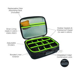 Premium Smell Proof Case Locking Stash Bag