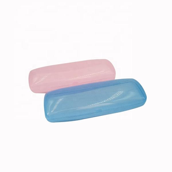 Fashion PVC Sunglasses Case Plastic Spectacle Case OEM / ODM Available