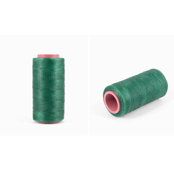 210D/16 High Tenacity 200M Flat Polyester Waxed Thread 1mm For Shoes Sewing Leather