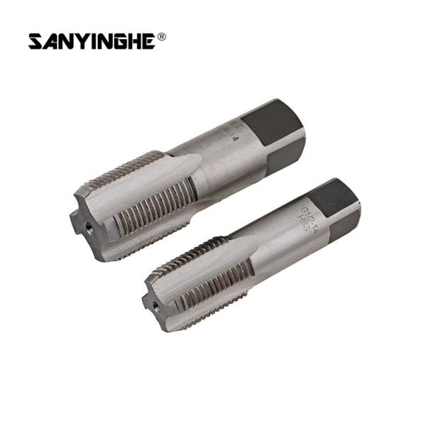 Water Pipe Screw Thread Tapping Tool High Speed Steel NPT G ZG RC BSP BSPT Pipe 55 60 Degrees
