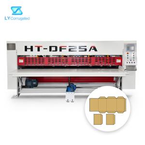China 380V Cardboard Box Cutting Machine , 2500mm Thin Blade Rotary Machine on sale