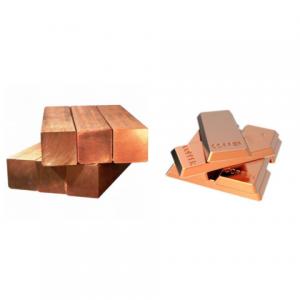 China Metal Scraps High Purity Copper Ingots For Industry Lightning Rod wholesale