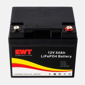 Home Power System 12V Lithium Iron Phosphate Battery 12.8V 54Ah LiFePO4 LFP