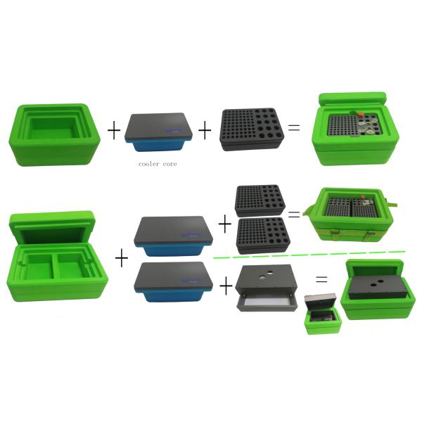 Benchtop Ice Free Cooler Low Temperature For DNA and RNA Virus Experiments Adapt To Multiple Modules