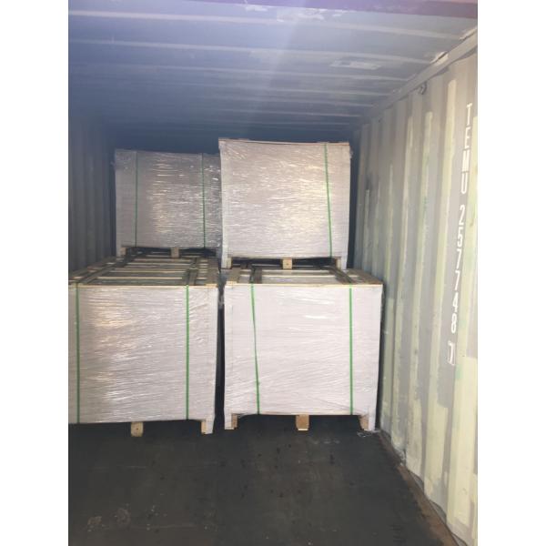 Low Surface Roughness Name Card Paper , Thick White Cardboard Sheets Recyclable