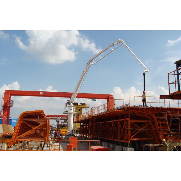 7m Stationary Height Hydraulic Stationary Placing Boom HG24 Electrical Integration Control