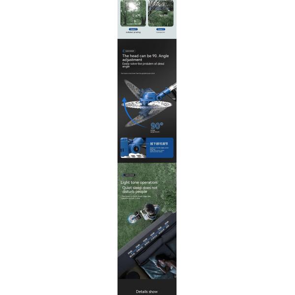 21V Rechargeable Grass Trimmer Cordless Grass Cutter Machine Household Small Weeder Battery Powered Electric Lawn Mower