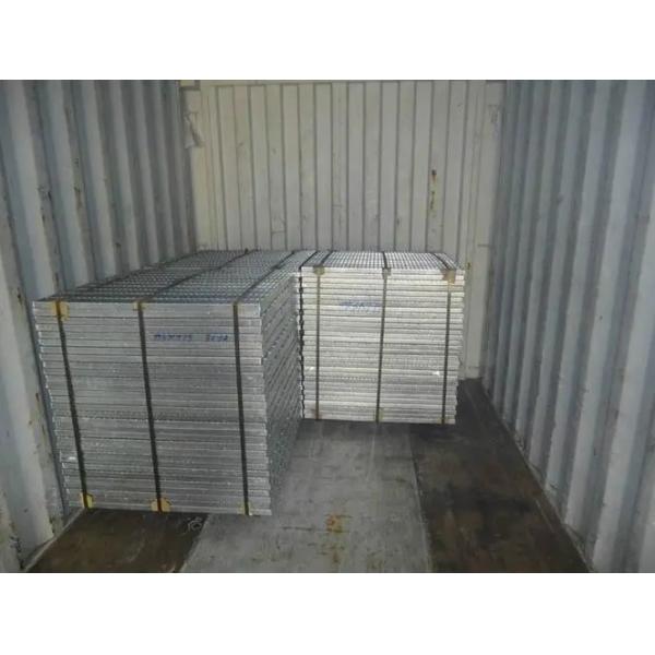Flooring Hot Dipped Galvanized Steel Bar Grating 1.5m Width Anti skiding