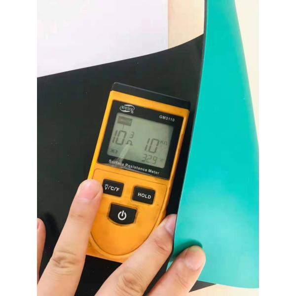 ESD Rubber Mat 2mm 3mm Thickness 10e6-10e9 Ohm Surface Resistance