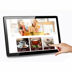 China 18.5&quot; 19&quot; inch interactive TFT LCD LED display 10 points capacitive touch screen w/o Android Linux Win10 Debian Ubuntu OS wholesale
