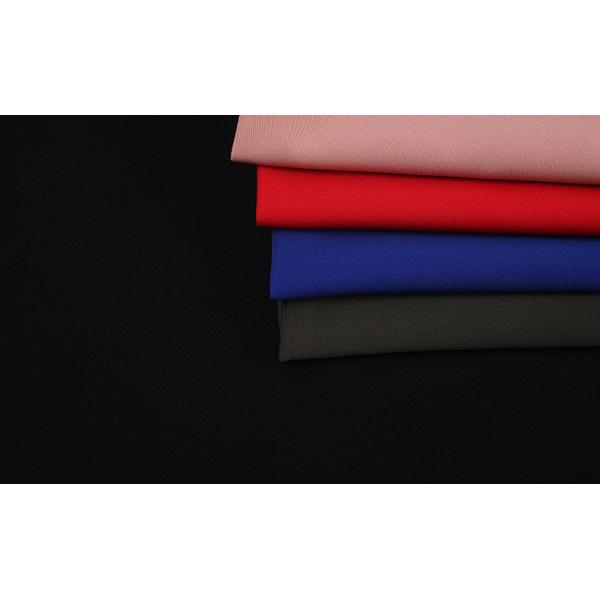 Shaoxing Custom 40S 50S 60S NR Roma 92% Polyester 8% Spandex 220GSM 4 Way Knitted Zurich Fabric for Sports Wear