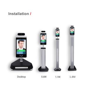 China Distance 150cm Face Recognition Temperature Camera wholesale